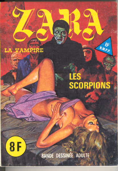 Scan de la Couverture Zara La Vampire n 76